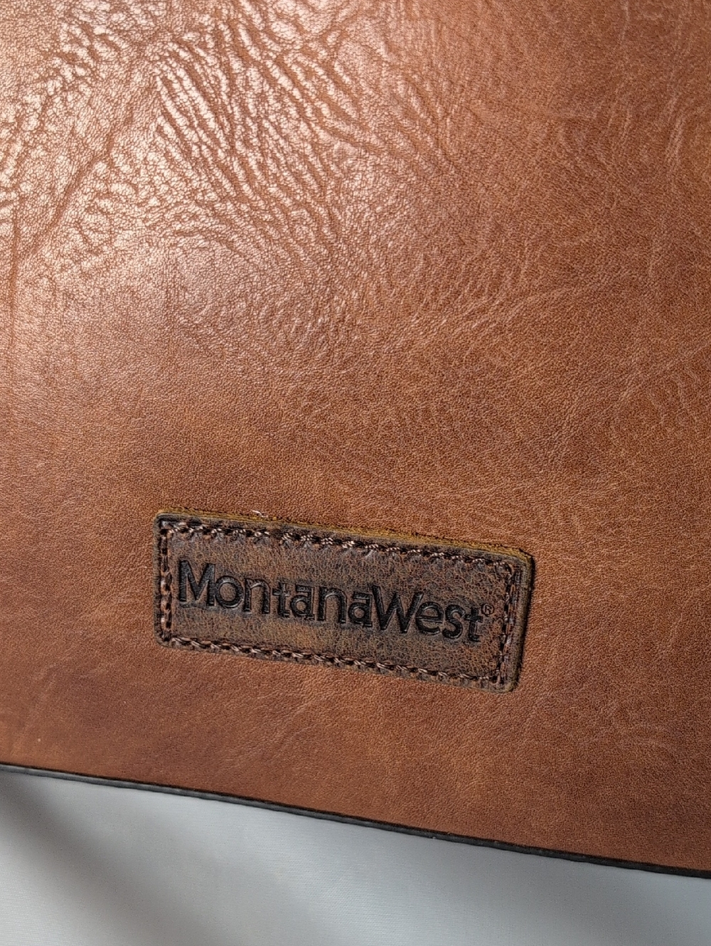 Montana West Brown Crossbody with Guitar Strap PU/Faux Leather - Picture 3 of 9